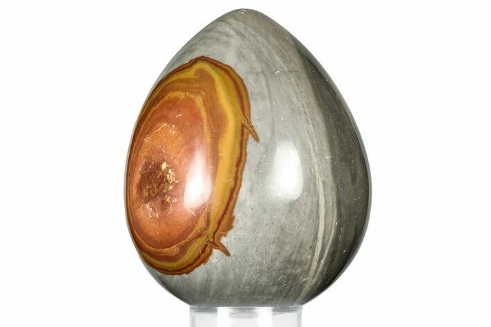 Polished Polychrome Jasper Egg - Madagascar #359072